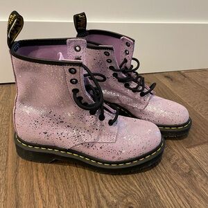 Lavender Sparkle Doc Martens - 37 EU